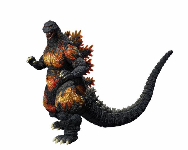 【新品】１週間以内発送【ゴジラ70周年記念 ロゴ台座 付属】S.H.MonsterArts ゴジラ (1995) 70周年特別記念Ver. 　ゴジラvsデストロイア
