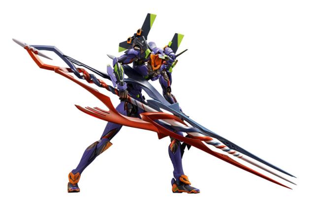 【新品】1週間以内発送　【30周年 特別仕様】METAL BUILD エヴァンゲリオン初号機 30th with the spear of Gaius　ガイウスの槍 周年記念ロゴ 専用台座