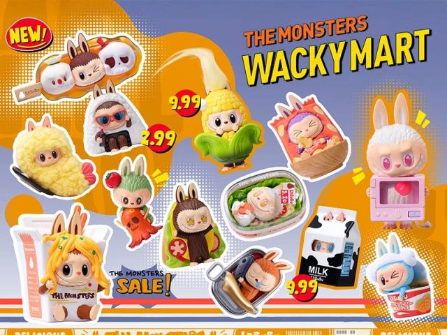 【新品】1週間以内発送【アソートボックス】THE MONSTERS Wacky Mart シリーズ　POP MART ポップマート フィギュア キャラクター ワッキーマート シリーズ_1