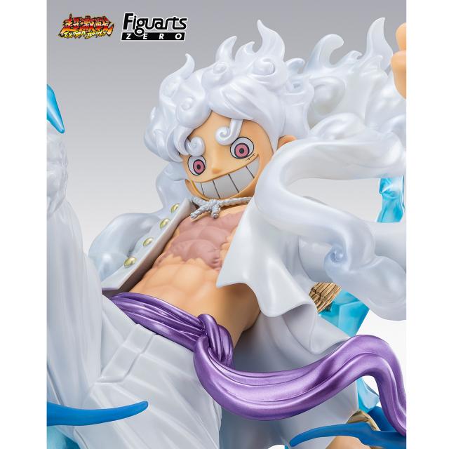【新品】【即納】【BASE SHOP限定仕様】フィギュアーツZERO［超激戦］モンキー・D・ルフィ -ギア５ “巨人”- ONE PIECE BASE SHOP LIMITED COLOR Ver._1