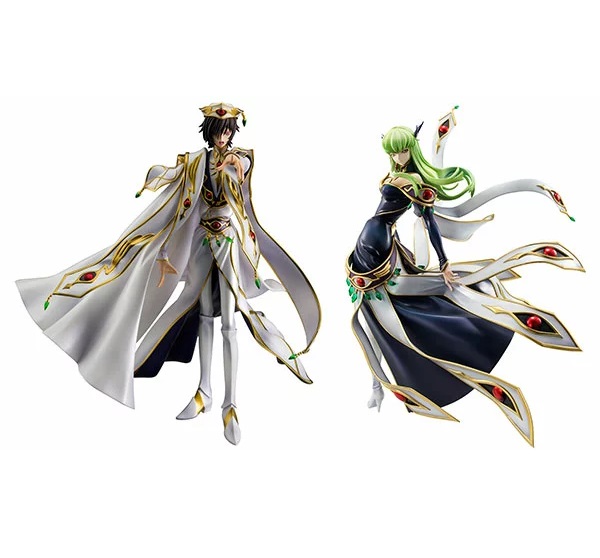 コードギアス ルルーシュ&C.C. ブリタニア衣装ver. フィギュア コードギアス』ルルーシュ＆C.C.のフィギュアがセットで発売