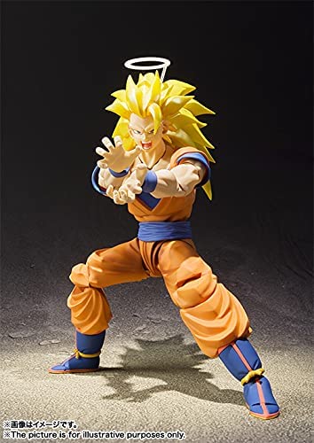 【新品】1週間以内発送　S.H.フィギュアーツ スーパーサイヤ人3 孫悟空 約155mm 塗装済み可動フィギュア ドラゴンボールZ