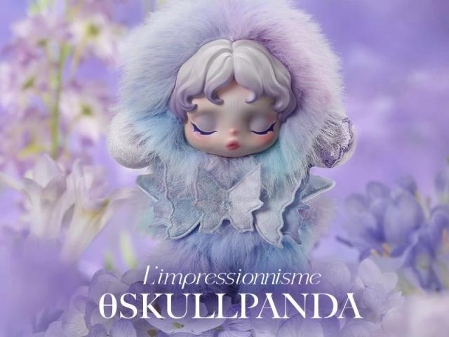 【新品】1週間以内発送【アソートボックス】 SKULLPANDA L’impressionnisme シリーズぬいぐるみペンダント POP MART ポップマート スカルパンダ_1