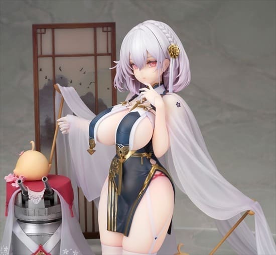 【新品】１週間以内発送 シリアス 青雲映す碧波Ver. 「アズールレーン」 1/7 PVC＆ABS製 塗装済み完成品 フィギュア_1
