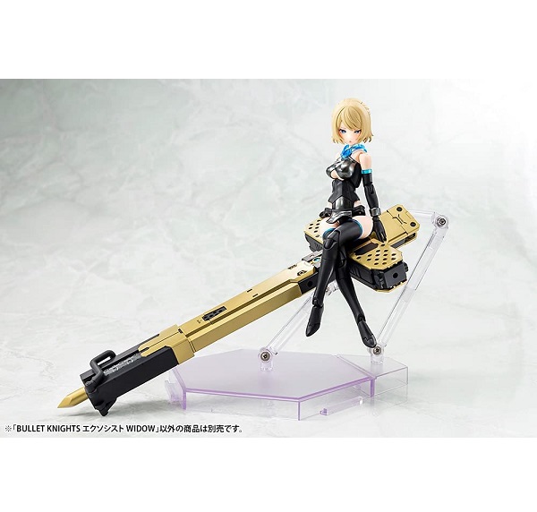 【新品】1週間以内発送　メガミデバイス BULLET KNIGHTS エクソシスト WIDOW 全高約150mm 1/1スケール プラモデル 壽屋