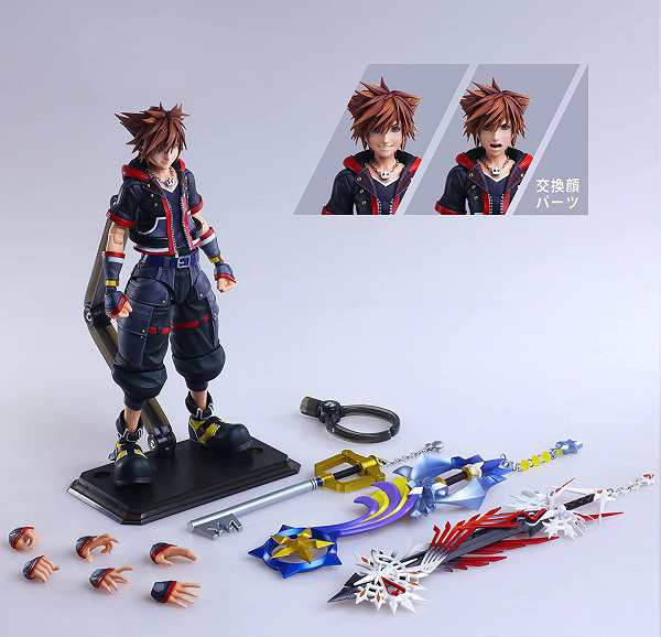 【新品】1週間以内発送【豪華仕様 DX版】KINGDOM HEARTS III プレイアーツ改 ソラ ver.2 DX版 フィギュア キングダム ハーツ