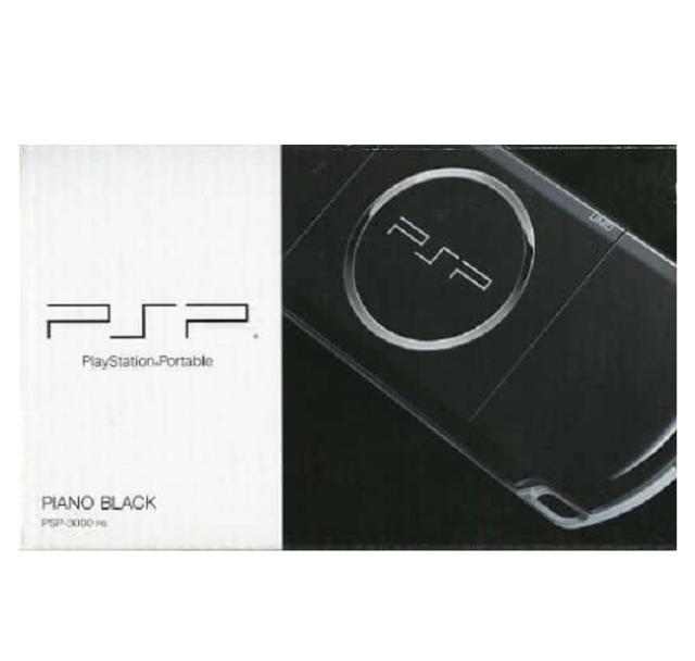 【新品】【即納】 PSP「プレイステーション・ポータブル」 ピアノ・ブラック(PSP-3000PB)　Sony PSP ゲーム機 おもちゃ 本体 ソニー