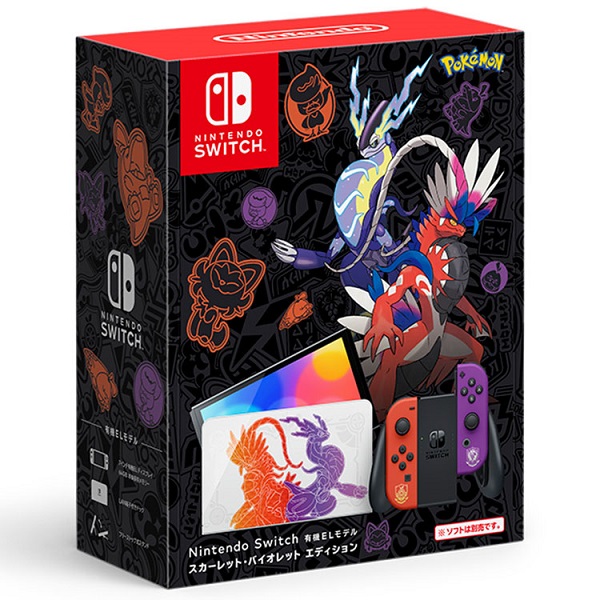 【新品】１週間以内発送 Nintendo Switch（有機ELモデル） スカーレット・バイオレットエディション HEG-S-KEAAA Pokemon ポケモン 本体 スイッチ