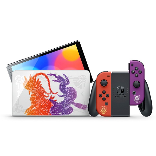 【新品】１週間以内発送 Nintendo Switch（有機ELモデル） スカーレット・バイオレットエディション HEG-S-KEAAA Pokemon ポケモン 本体 スイッチ_1