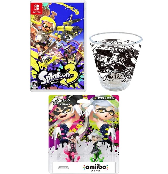 【新品】１週間以内発送 【アクリルタンブラー 同梱】スプラトゥーン3 Switch +amiibo シオカラーズセット[アオリ/ホタル] Splatoon3
