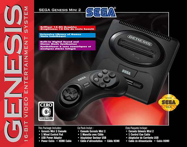 新品】【即納】SEGA Genesis Mini 2 (セガ ジェネシス ミニ ２) 「メガ ...