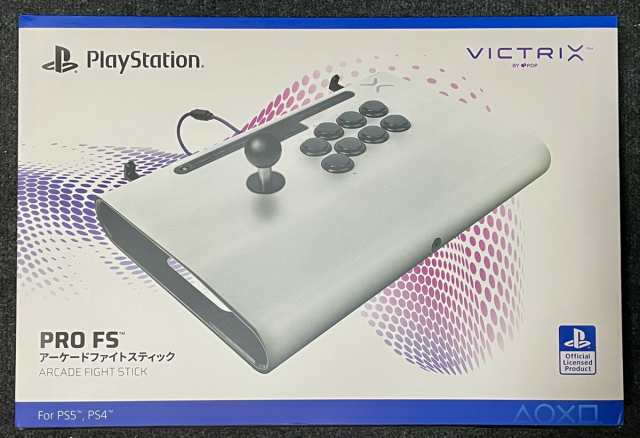 【新品】【即納】Victrix アケコン Victrix by PDP Pro FS Arcade Fight Stick for PlayStation 5 White 白 ホワイト ジョイスティック 0