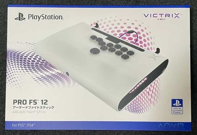 【新品】【即納】 Victrix Pro FS 12 レバーレス アーケードコントローラー Victrix by PDP Arcade Fight Stick for PlayStation 5 PC ト