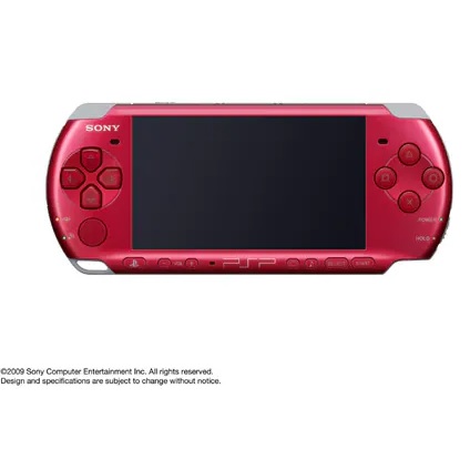 【新品】【即納】PSP「プレイステーション・ポータブル」 ラディアント・レッド (PSP-3000RR)　Sony PSP ゲーム機 本体_1