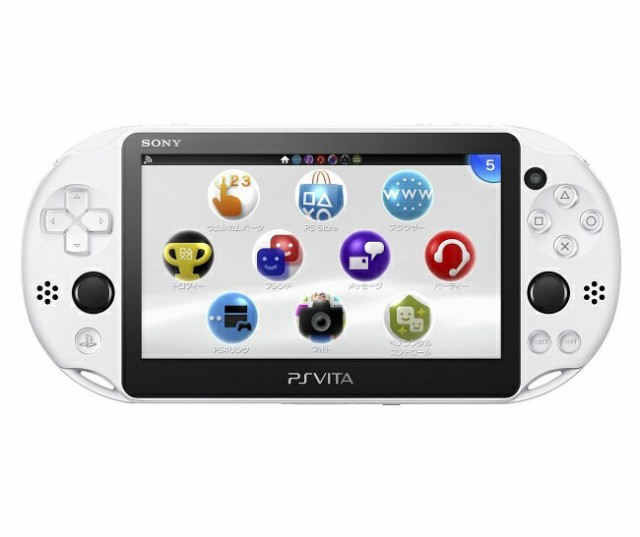 PlayStation Vita Wi-Fiモデル グレイシャー・ホワイト(PCH