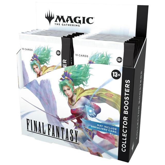 【新品】【即納】シュリンク付【英語版】マジック：ザ・ギャザリングーーFINAL FANTASY　コレクター・ブースター 英語版 12パック入りBOX　MTG