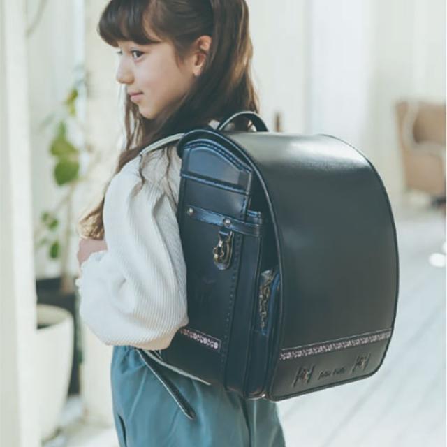 【新品】【即納】【ディープブルー】イトーキ ITOKI QNORQ クノーク ランドセル　ジョリフィーユ シック Jolie Fille Chic　ディープブルー 日本製 JF-3DB_1
