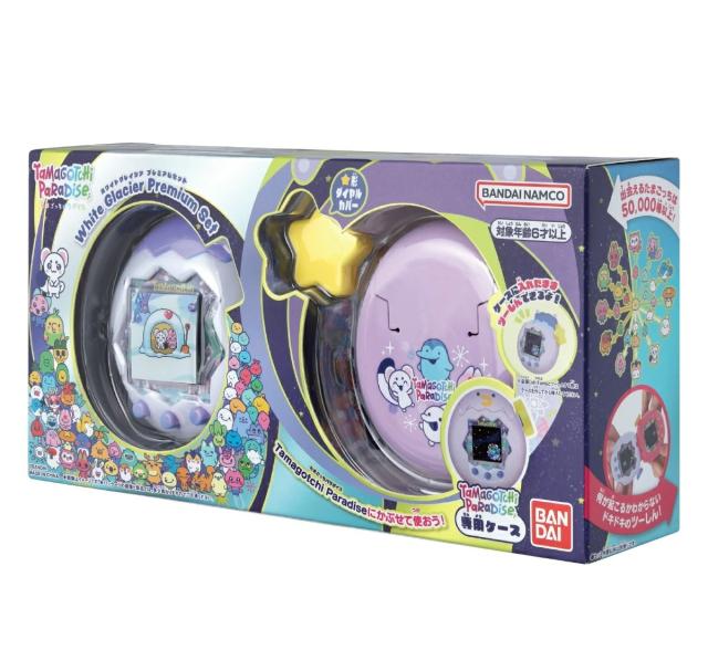 【新品】7月入荷次第発送予定　Tamagotchi Paradise - White Glacier Premium Set　たまごっち パラダイス 育成 おもちゃ タマゴッチ
