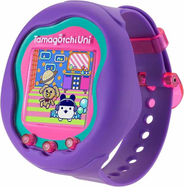 【新品】１週間以内発送 Tamagotchi Uni Purple Wi-Fi搭載 育てる ゲーム 育成 たまごっち ユニ パープル 日本おもちゃ大賞2023