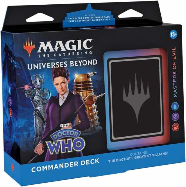 【新品】1週間以内発送【英語版】MTG マジック：ザ・ギャザリング ドクター・フー 統率者デッキ 悪の支配者トレカ D23630000 Wizards of