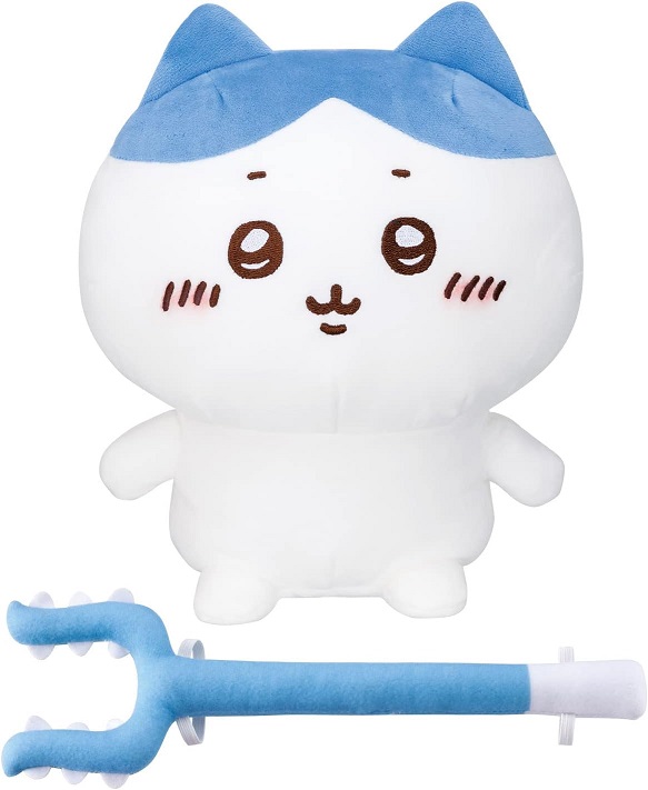 【新品】1週間以内発送　おへんじするよッ 超いっぱいッおしゃべりハチワレ ちいかわ なんか小さくてかわいいやつ ぬいぐるみ おもちゃ バンダイ
