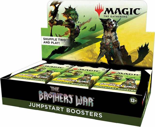 【新品】【即納】【英語版】MTG マジック：ザ・ギャザリング 兄弟戦争ジャンプスタート・ブースター BOX 18パック入 トレカ ウィザーズ・