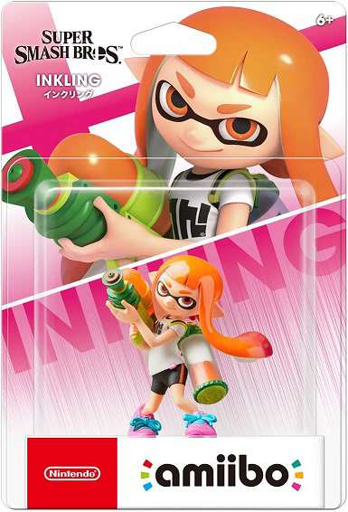 【新品】１週間以内発送 amiibo インクリング (大乱闘スマッシュブラザーズシリーズ) NVL-C-AACZ Nintendo 任天堂 アミーボの通販は