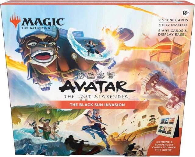 【新品】１週間以内発送【英語版】マジック：ザ・ギャザリング アバター 伝説の少年アン Scene Box（THE BLAKC SUN INVASION） 英語版 MTG