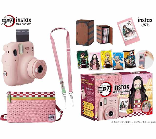 【新品】【即納】　富士フイルム(FUJIFILM) インスタントカメラ チェキ instax mini 11 「鬼滅の刃」BOX 「竈門禰豆子」モデル ねずこモ