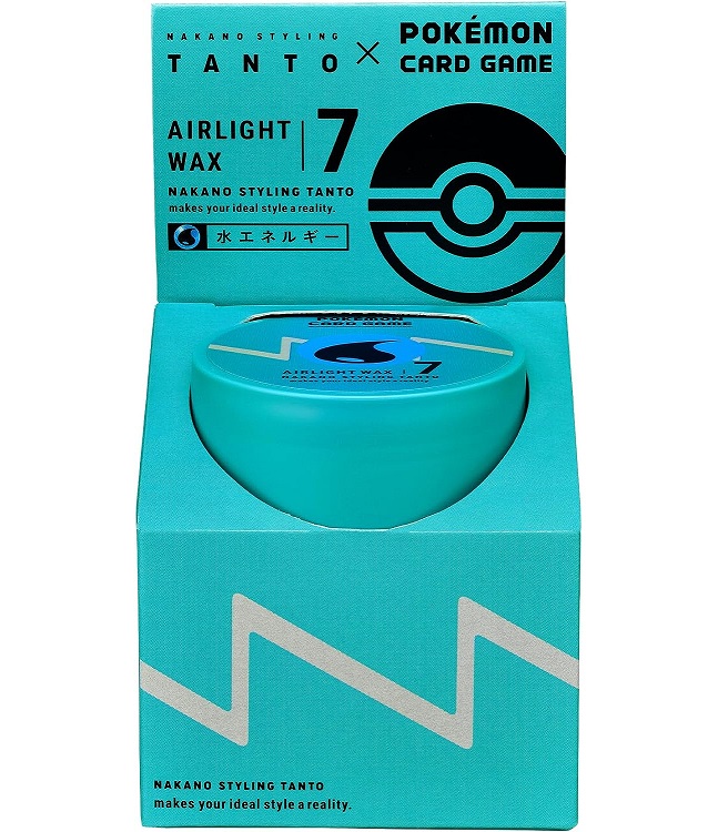 【新品】1週間以内発送【ポケモンカードコラボ】【オリジナル プロモカードパック 付き】 ナカノ スタイリング タント エアライトワックス 7 PO ポケットモンスター