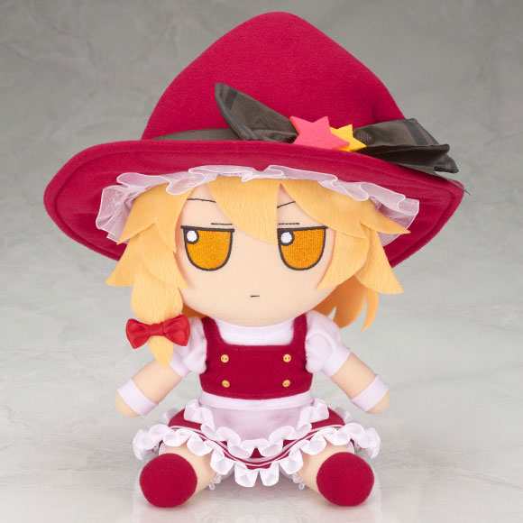 【20cm】東方Projectぬいぐるみふもふも霊夢　魔理沙　缶バッジ5点セット 20cm】東方Projectぬいぐるみふもふも霊夢 魔理沙 缶バッジ5点