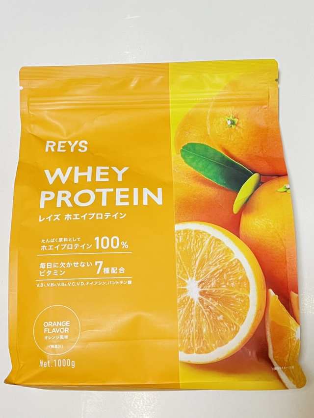 【新品】【即納】【オレンジ風味】REYS レイズ ホエイ プロテイン 山澤 礼明 監修 1kg 国内製造 ビタミン7種配合 WPCプロテイン  ぷろてい｜au PAY マーケット