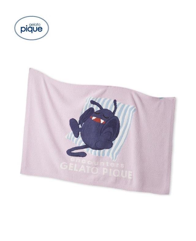 【新品】1週間以内発送【LAV ドラキー ラベンダー】gelato pique ジェラート ピケ 【ドラゴンクエスト】ベビモコモンスターブランケット DQ ドラクエ