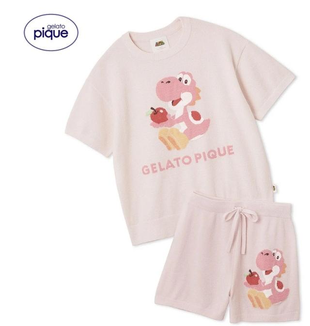 新品】【即納】【PNK ヨッシー】gelato pique ジェラート ピケ  