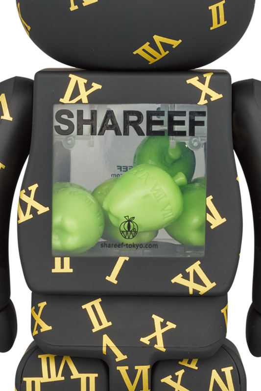 【新品】1週間以内発送 BE@RBRICK SHAREEF 3 100％ & 400％ シャリーフ ベアブリック コラボ ベアブリ_1