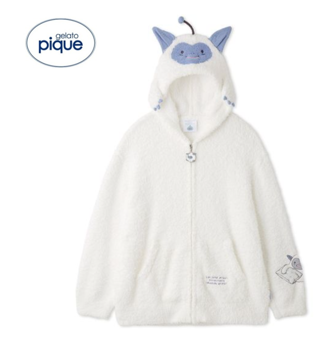 【新品】1週間以内発送　【サイズ S-M】【ドラゴンクエスト】【ユニセックス】わたぼうパーカ　gelato pique ジェラート ピケ　DQ ドラクエ コラボ 第二弾 11,165円