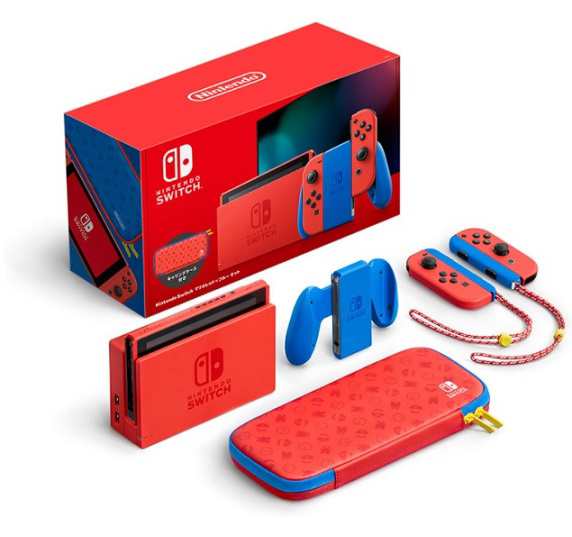 【新品】1週間以内発送 Nintendo Switch マリオレッド×ブルー セット スイッチ 本体の通販は
