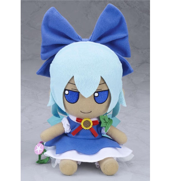 【新品】【即納】　東方ぬいぐるみシリーズ 43 【日焼けしたチルノ】ふもふもちるの。 【限定特典 缶バッジつき】Gift 東方Project ちるの