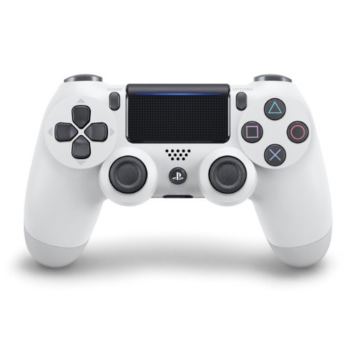 【新品】１週間以内発送 ワイヤレスコントローラー(DUALSHOCK 4) グレイシャー・ホワイト PS4の通販は