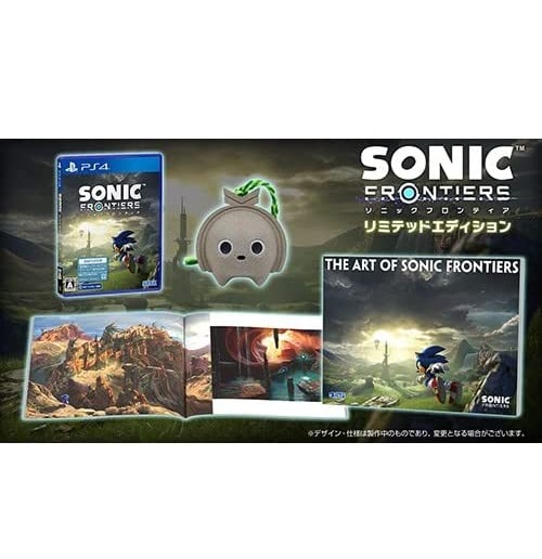 【新品】1週間以内発送【PS4版】【早期】 限定 ソニックフロンティア リミテッドエディション DXパック アクリルジオラマセット プレステ