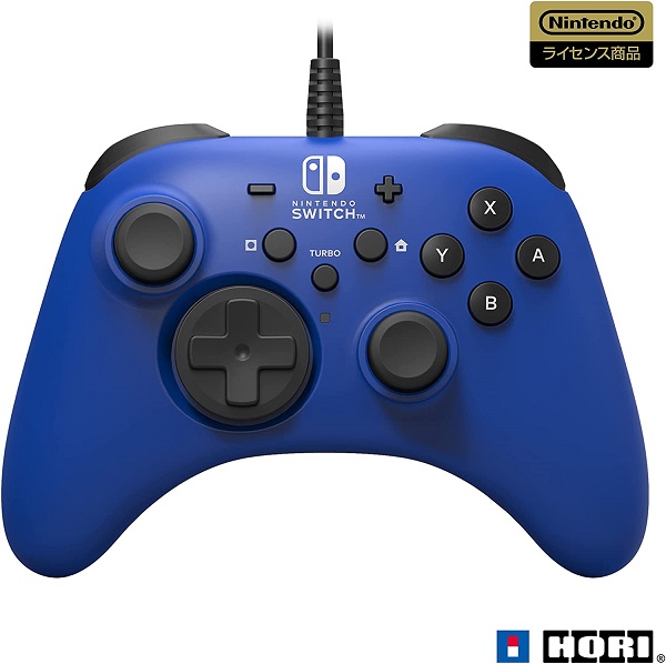 【新品】1週間以内発送【任天堂ライセンス商品】ホリパッド for Nintendo Switch ブルー【Nintendo Switch対応】 スイッチ ゲーム 周辺機器の通販は 7,148円