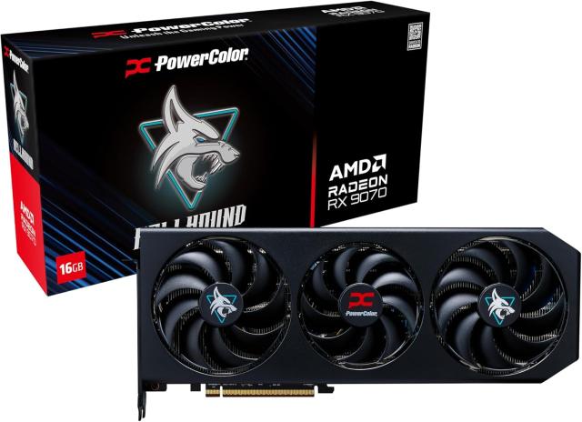 【新品】【即納】 【代引き不可】 Powercolor AMD Radeon RX 9070搭載 「Hellhound」シリーズグラフィックカード [ RX9070 16G-L/OC ]
