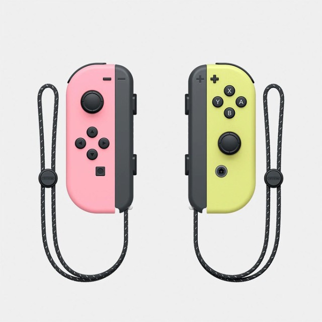 新品】1週間以内発送 【任天堂純正品】Joy-Con(L) パステルピンク/(R