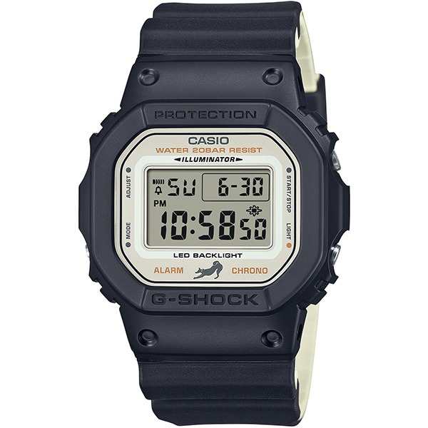 【新品】【即納】国内正規品 限定モデル カシオ CASIO G-SHOCK ジーショック DW-5600SHB-1JR　黒柴 柴犬 しばいぬ しばけん 日本 shibain