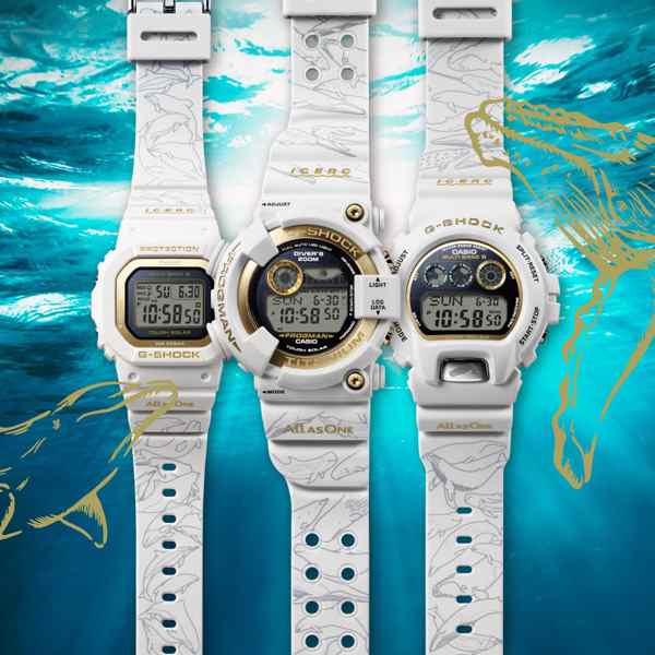 【新品】【即納】【3種セット】カシオ CASIO G-SHOCK ジーショック　GW-8201K-7JR GW-6904K-7JR GMD-W5601K-7JR　Love The Sea And The E