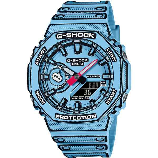 【新品】【即納】プライスタグ付き カシオ Gショック CASIO G-SHOCK GA-2100MNG-2AJR MANGA THEME マンガテーマ　腕時計 漫画 日本 プレ