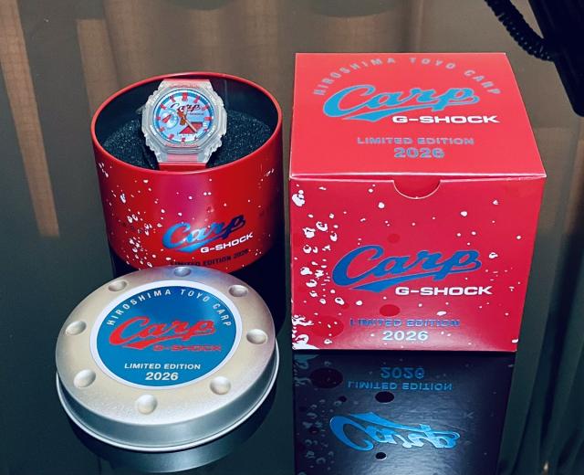 新品】【即納】広島東洋カープ G-SHOCK 2026年モデル カープグッズ 