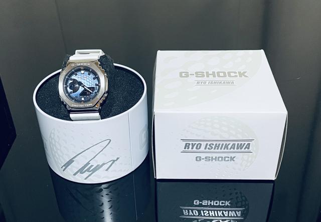 【新品】【即納】G-SHOCK ジーショック カシオ 腕時計 石川遼シグネチャーモデル GM-2100RI21-7AJR メンズ ホワイト