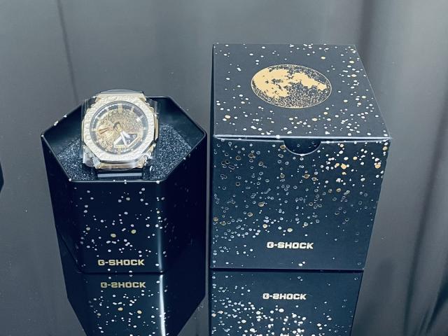 新品】【即納】「月G」「月面ゴールド」カシオ CASIO G-SHOCK ジー