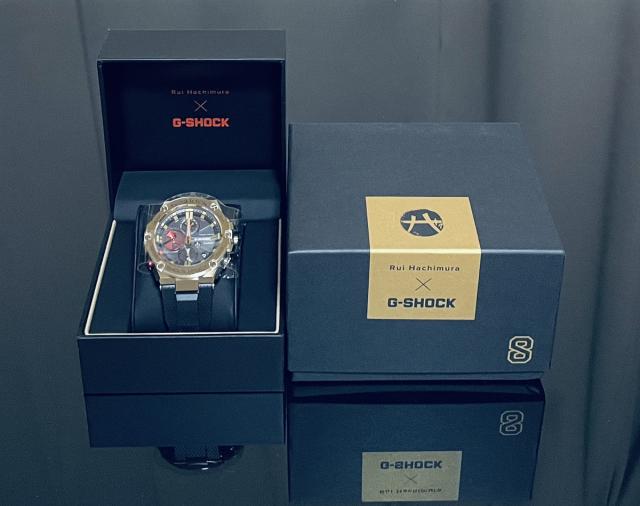 【新品】【即納】カシオ CASIO G-SHOCK ジーショック　GST-B100RH-1AJR [Rui Hachimura Signature Model] 腕時計 八村塁